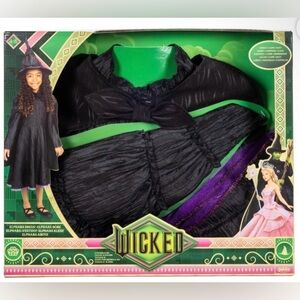 Wicked Deluxe Elphaba Black Dress & Accessories